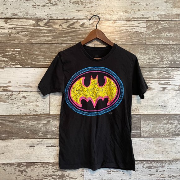 DC Comics Tops - Batman DC Comics Neon Graphic Tee